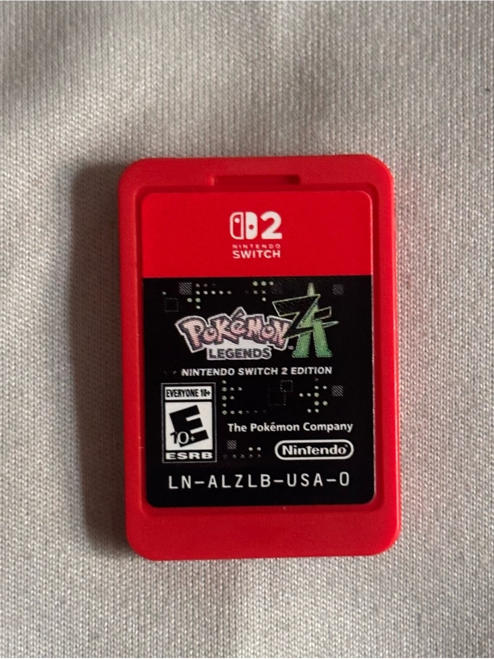 Pokemon Legends ZA. Nintendo Switch 2.